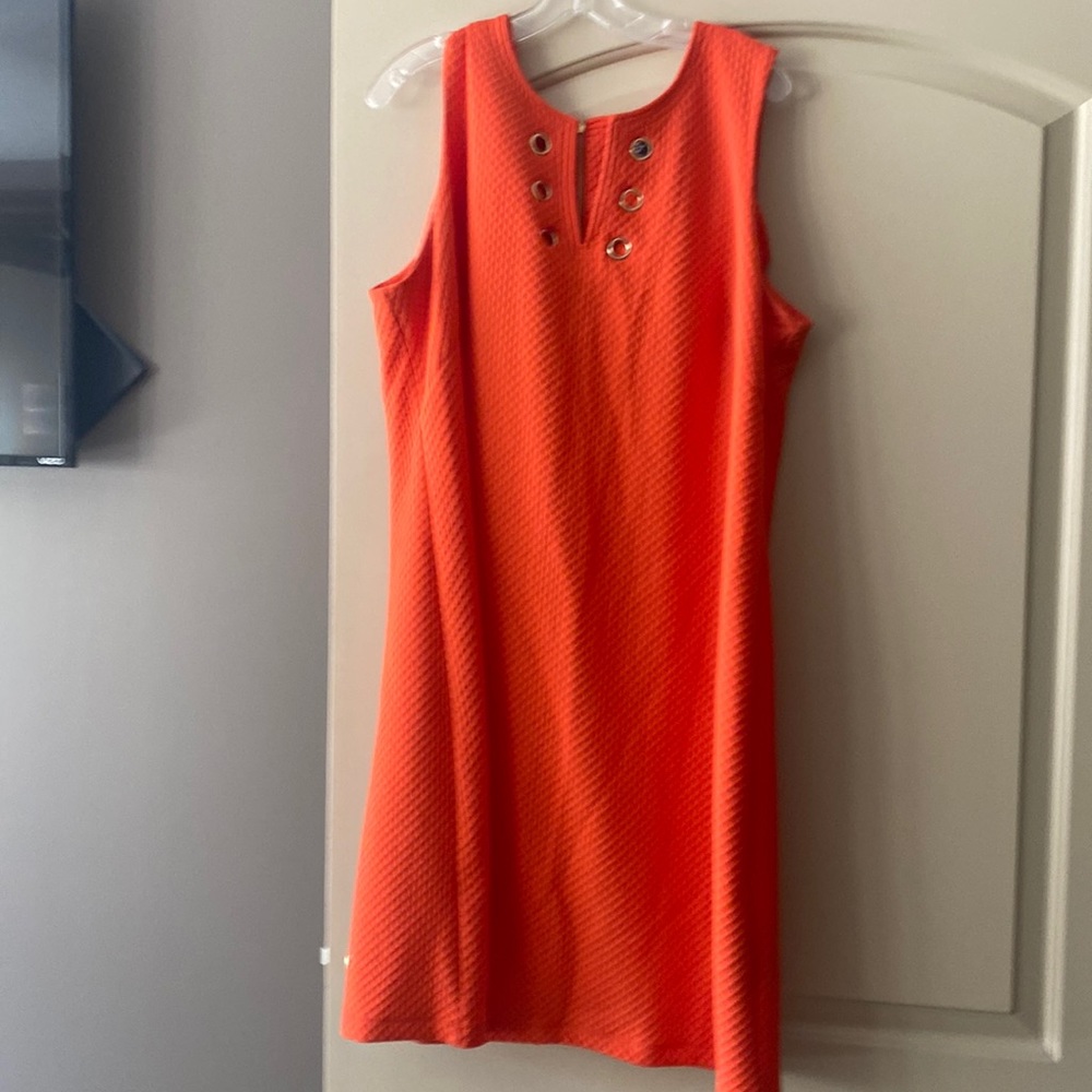 Orange dress